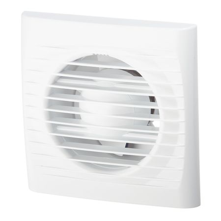 Вентилятор осевой Auramax Optima с обратным клапаном 150х150 мм d100 мм белый