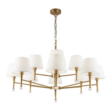 Люстра потолочная Freya Rosemary E14 480 Вт 32 кв.м (FR5190PL-12BS1) люстра потолочная freya diva e27 3х60вт