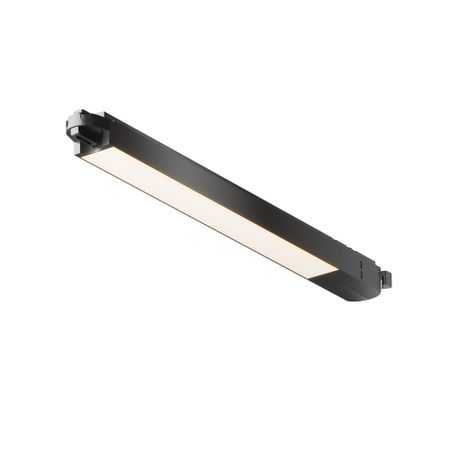 Светодиодный трековый светильник однофазный Maytoni Technical Basis Unity 3000К 12 Вт черный (TR000-1-12W3K-B) светодиодный трековый светильник однофазный maytoni technical vuoro unity 3000к 10 вт 2 кв м tr003 1 12w3k b