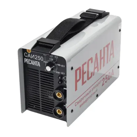 Сварочный аппарат инверторный Ресанта САИ-250ЛМ, 250 А, до 6 мм