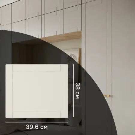 Дверь для шкафа Лион Байонна 39.6x38x1.9 см МДФ цвет латте комплект системы орошения 10 метров