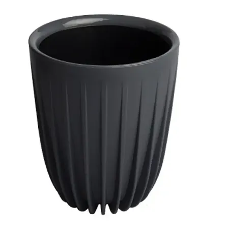 Горшок цветочный Сигма ø25 h30 см v10.2 л пластик антрацит переключатель питания 1712kd пластик 10 шт