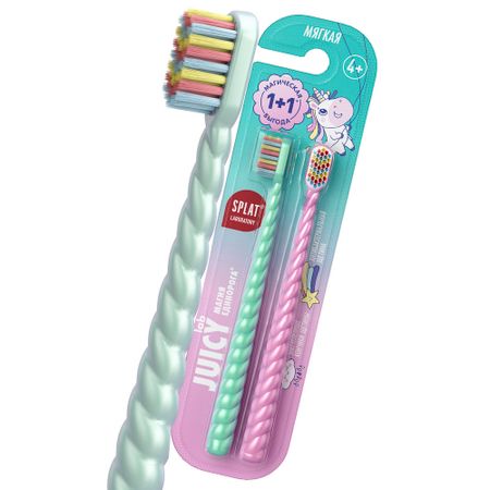 Щётка зубная детская Splat Juicy lab 2 шт