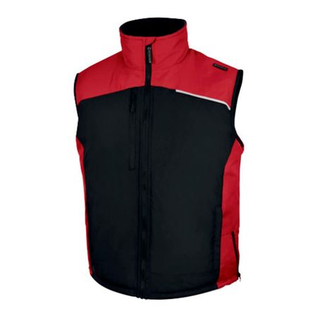 Жилет рабочий утепленный Delta Plus Fidji 3 52 рост 172-180 см красный/черный блокнот а6 100л лин joy book очень красный иск кожа тонир блок скругл углы горизонт резинка карман инд уп