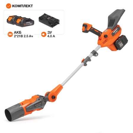 Воздуходувка аккумуляторная DAEWOO DABL 7042Li с 2 АКБ и ЗУ