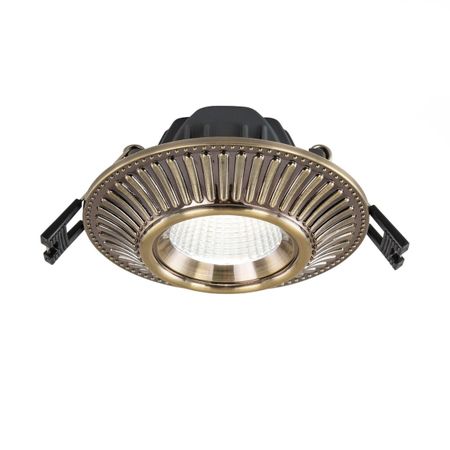 Светильник встраиваемый Citilux Дзета CLD042NW3 LED 7 Вт бронзовый