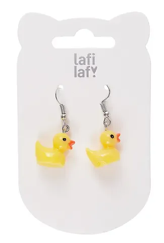 Сережки Уточки (2шт) (пластик) (12-48782-202405-AC6) (Lafilaf)