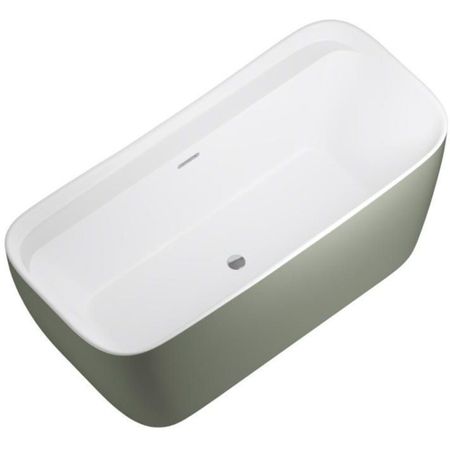 Ванна акриловая Allen Brau Infinity 170х78 см отдельностоящая с ножками (2.21002.21/CGM)