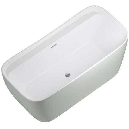 Ванна акриловая Allen Brau Infinity 170х78 см отдельностоящая с ножками (2.21002.21/PWM)