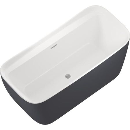 Ванна акриловая Allen Brau Infinity 170х78 см отдельностоящая с ножками (2.21002.21/AM)