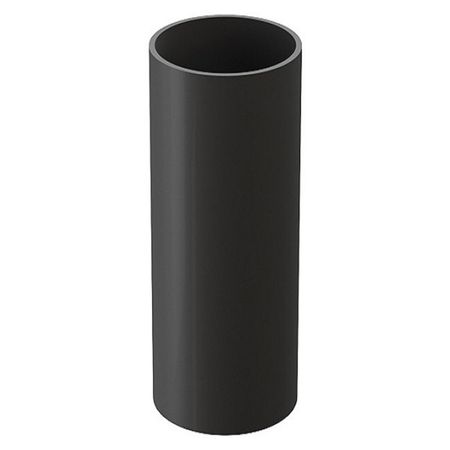 Труба водосточная Docke Lux пластиковая d100 мм 3 м графитовый серый RAL 7024