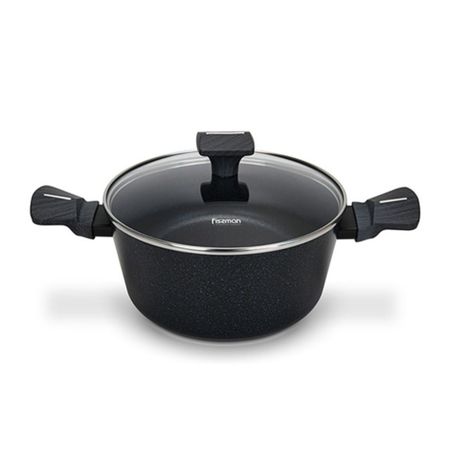 Кастрюля Fissman Ferro 14525 алюминиевая 24x11,5см, 4,43 л