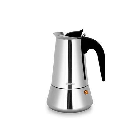 Кофеварка Fissman гейзерная 3240 на 6 порций, нержавеющая сталь, 300 мл