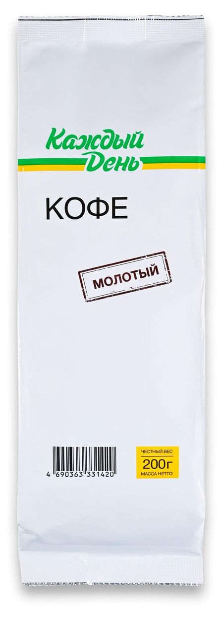 Кофе молотый Каждый день, 200 г