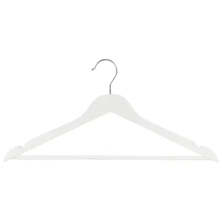 Плечики для одежды KONSENSA 43.5 см дерево цвет белый
