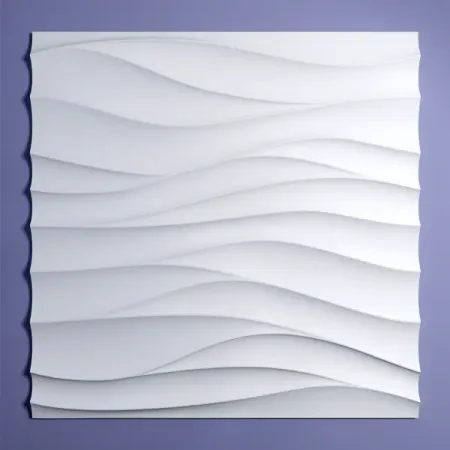 Панель 3D пластиковая Bello Deco СП 13 500x500 мм 0.25 м² белый