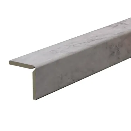 Угол для стеновой панели МДФ бетон аляска 2700x24x24 мм 0.065 м²