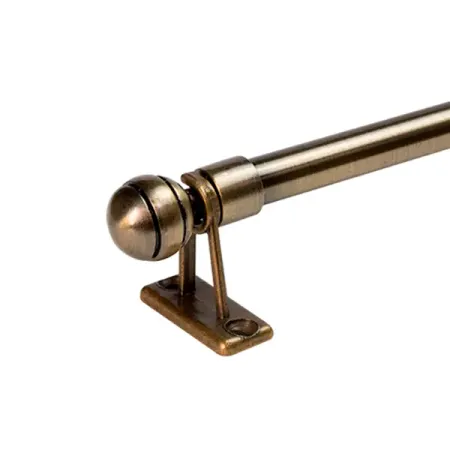 Карниз однорядный Эскар раздвижной Сфера 60-80 см металл цвет латунь аскар аканович туганбаев кольца рядов лорана и близкие кольца
