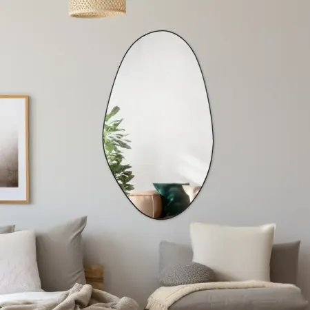 Зеркало декоративное KREAFORTA Dali Black фигурное 50x85 см без рамы вторичное зеркало vbnm yt14213 25 70 мм