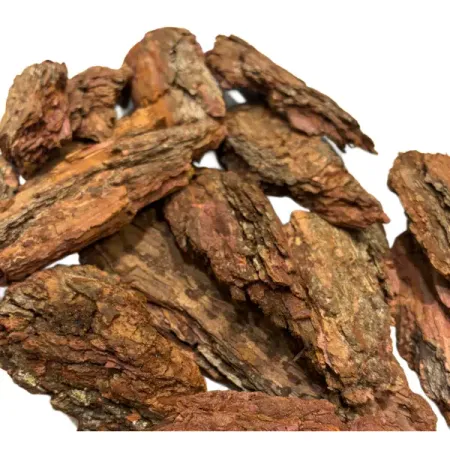 Кора лиственницы фракция 10-20 см 60 л