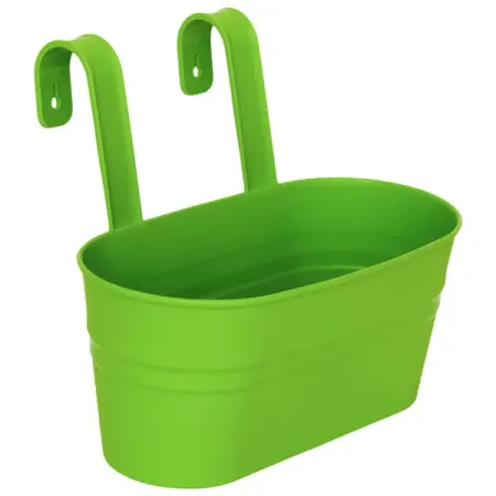 Подвесное кашпо 30x30x25 см v3 л пластик салатовый