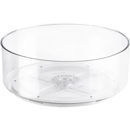 Поднос Berossi Raido 23.1x8.8x23.1 см пластик цвет прозрачный