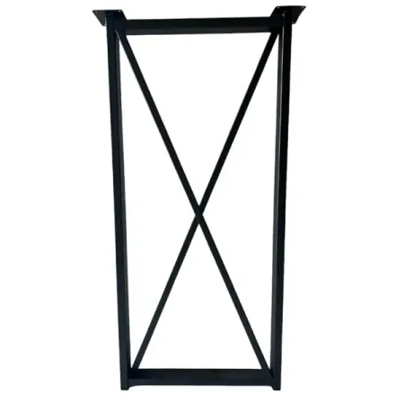 Подстолье барное 110 см сталь цвет черный матовый