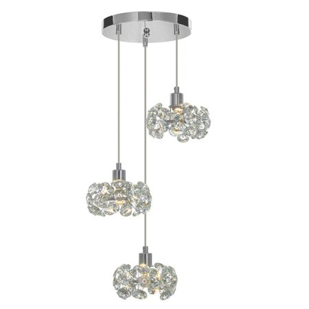 Подвесной светильник Citilux Betsy EL322P03.1 хрустальный хром