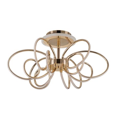 Люстра Citilux Salma Smart CL224A162 RGB LED золотистая