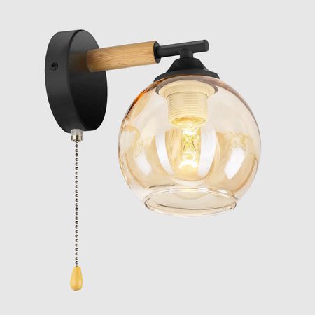 Бра Citilux Tika CL133411 чёрная