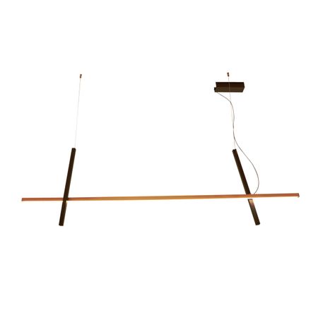 Светильник подвесной Citilux Pixel CL216153 LED чёрный с золотом