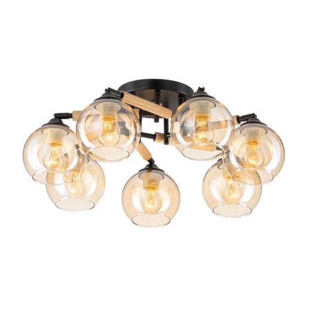 Люстра Citilux Tika CL133171 чёрная