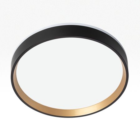 Светильник потолочный Citilux Etalon CL750241 чёрный с золотом