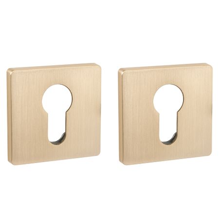 Ключевина Fuaro SSG-39 квадратная розетка сатинированное золото (45843)