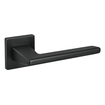 Ручка дверная Fuaro Prime BL-24 квадратная розетка черная (44291)