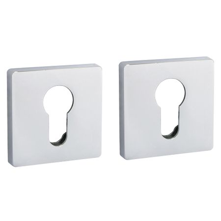 Ключевина Fuaro CP-8 квадратная розетка хром (44317)