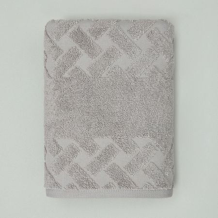 Полотенце махровое Адрио/Adrio, серое полотенце махровое mundotextil organic серое 30х50 см