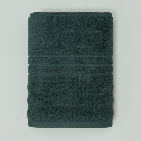 Полотенце махровое Аттилий/Attilio, зеленое