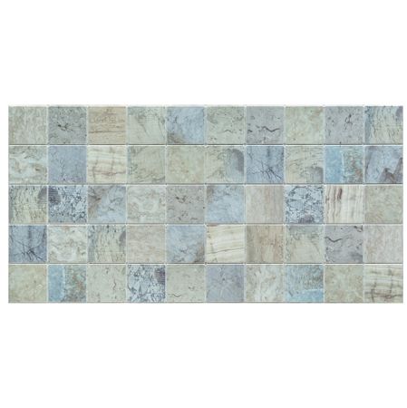 Панель ПВХ 964х484х3 мм цифровая печать Grace мрамор голубой 0,47 кв.м