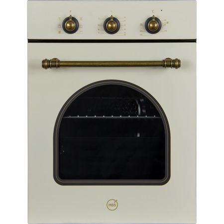 Духовой шкаф электрический встраиваемый MBS DE-453IV 594 мм слоновая кость