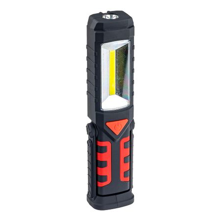 Фонарь ручной Rev (29055 1) светодиодный 4 LED 5 Вт аккумуляторный Li-Ion 2000 мАч пластик с магнитом налобный фонарь superfire hl25 a 2000 люмен