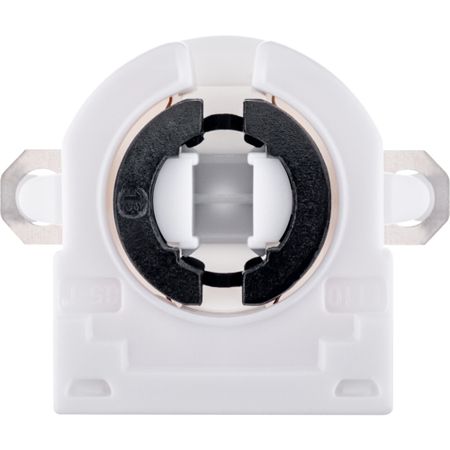 Патрон для лампы G13 Duwi ПВХ 60 Вт IP20 торцевой белый (24665 7) патрон эра gu5 3 для галогенных ламп