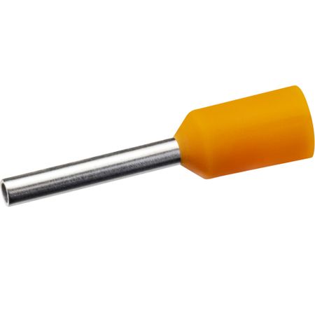 Наконечник штыревой втулочный изолированный Duwi Е0508 8 мм х 0,5 кв.мм (25 шт.) резиновые втулки для проводов id 3 22мм черные