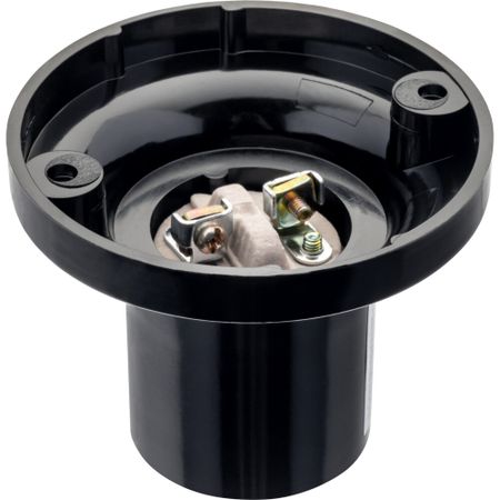 Патрон для лампы Е27 Duwi карболитовый 60 Вт IP20 потолочный белый (24608 4) патрон эра gu5 3 для галогенных ламп