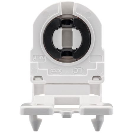 Патрон для лампы G13 Duwi ПВХ 60 Вт IP20 втычной стоечный белый (24661 9) патрон эра gu5 3 для галогенных ламп