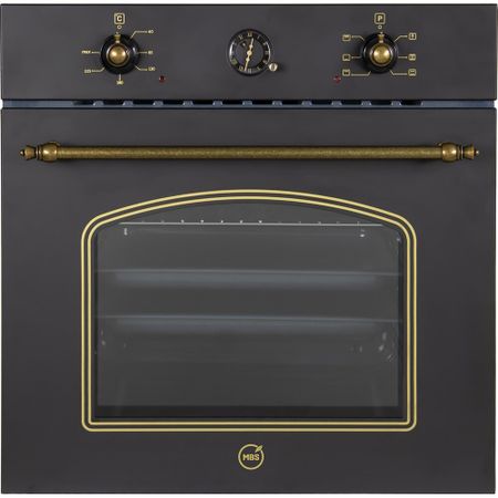 Духовой шкаф электрический встраиваемый MBS DE-606BL 594 мм черный