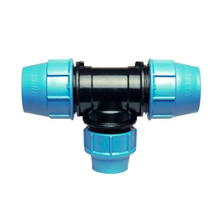 Тройник ПНД Unidelta компрессионный переходной 40х32х40 мм наколенник компрессионный унга рус с 327 р 1