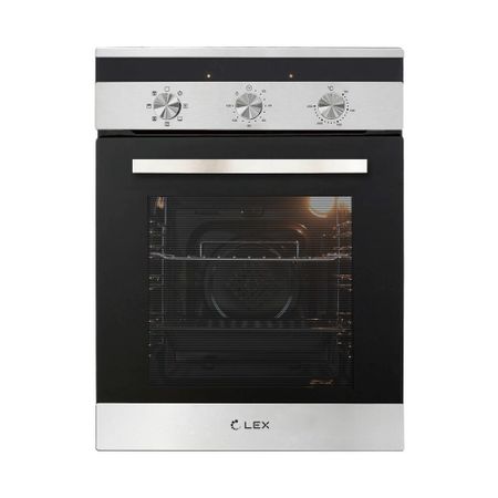 Духовой шкаф электрический встраиваемый Lex EDM 4570 450 мм серый (CHAO000302)