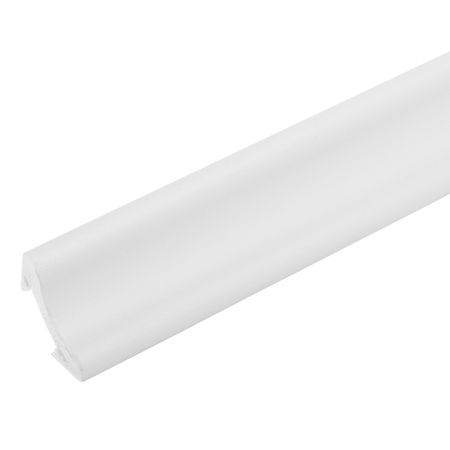 Галтель 22х22х2700 мм вспененный ПВХ гладкая белая