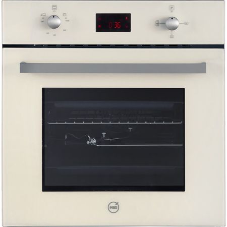 Духовой шкаф газовый встраиваемый MBS DG-602IV 594 мм слоновая кость